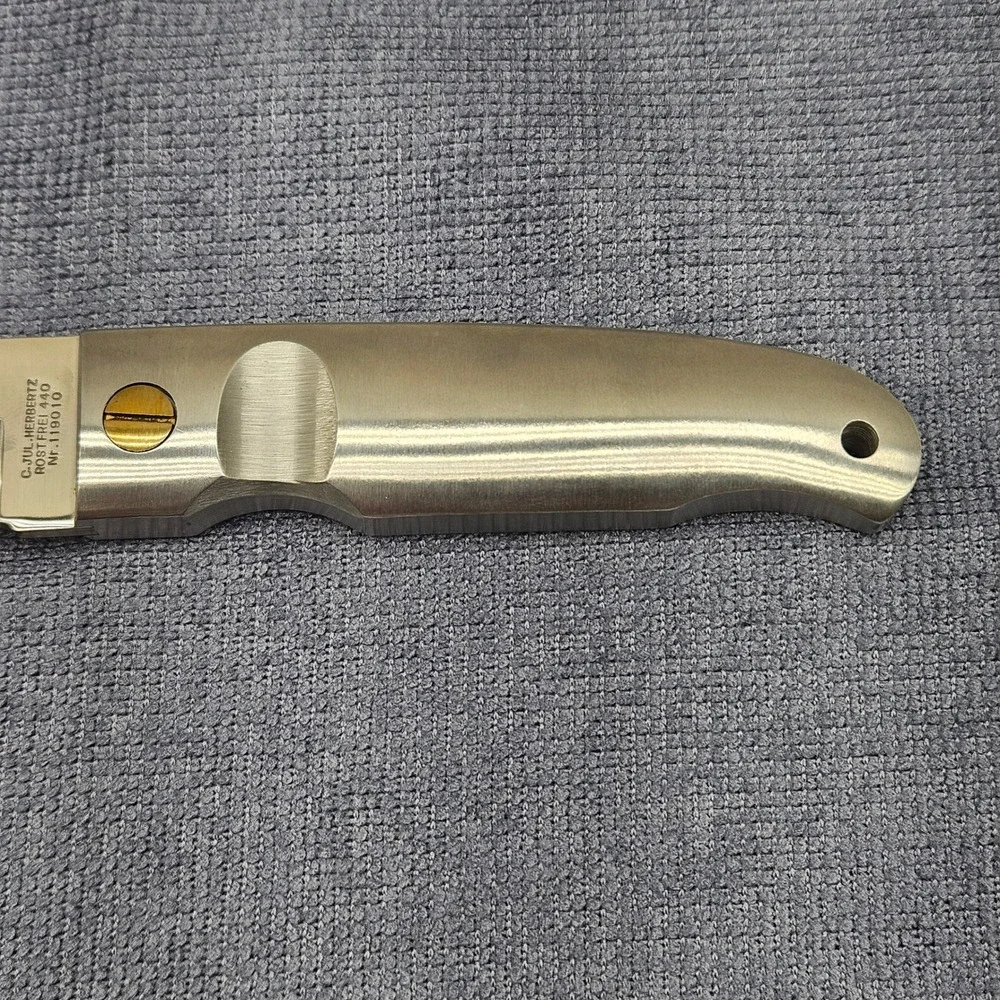C. Jul. Herbertz Messer 119010 Fixed Blade Knife Rostfrei 440 Stainless Steel